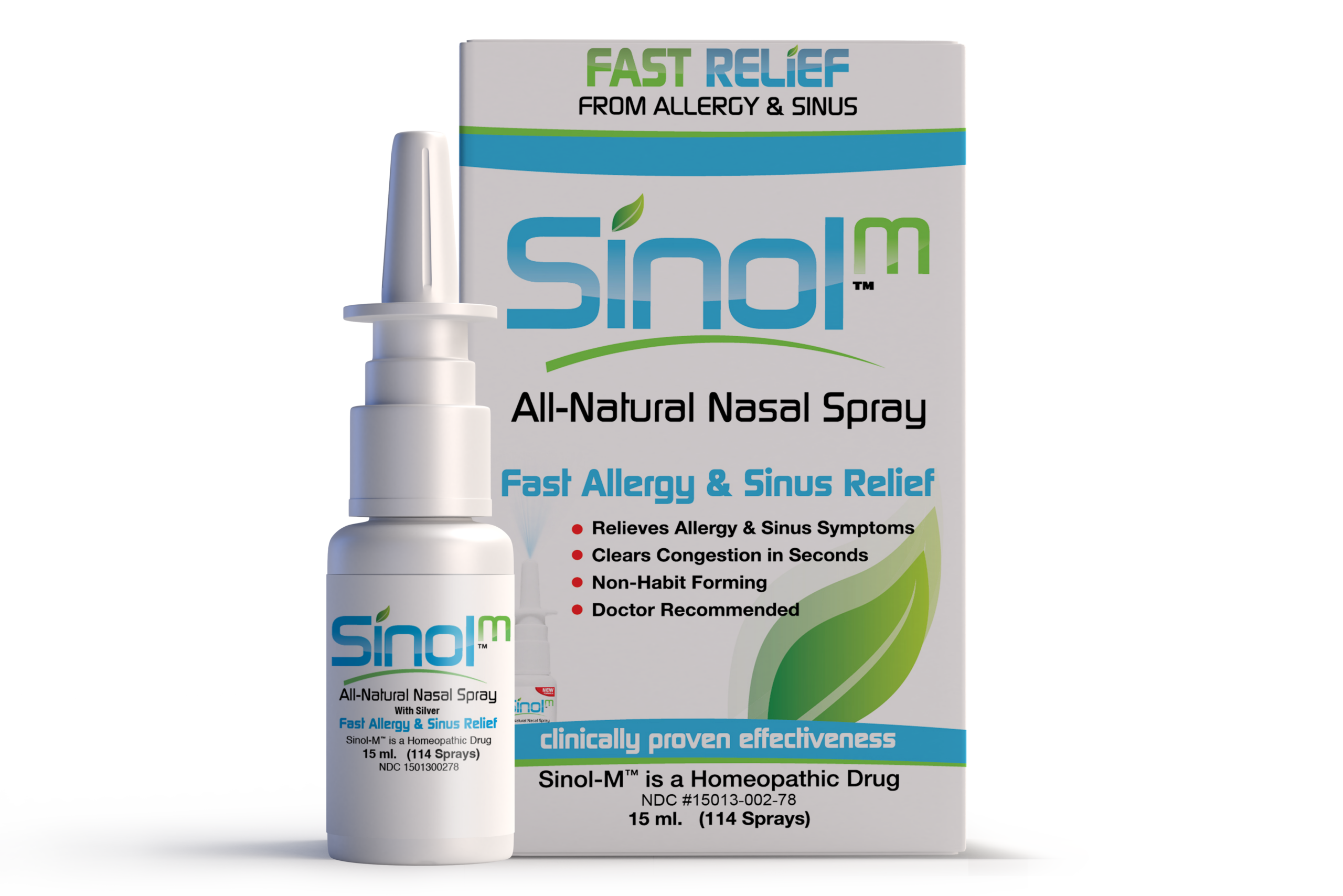Sinol M Allergy & Sinus Relief